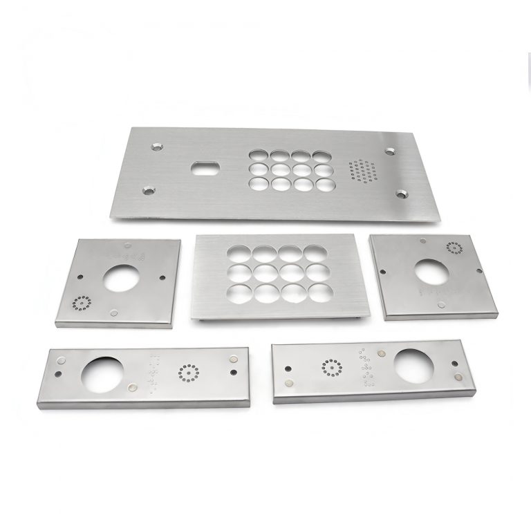Custom laser-cut, stamped, and bent sheet metal parts