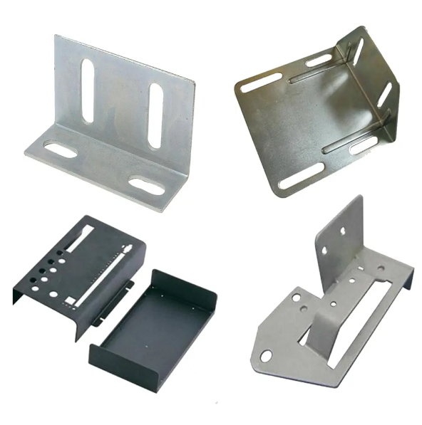 Custom laser-cut, stamped, and bent sheet metal parts