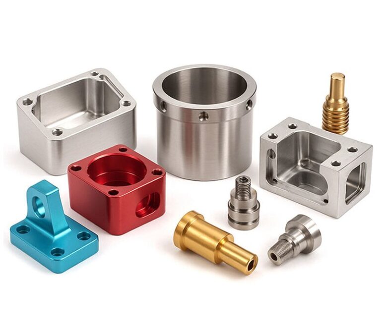 Custom CNC milled and turned metal parts